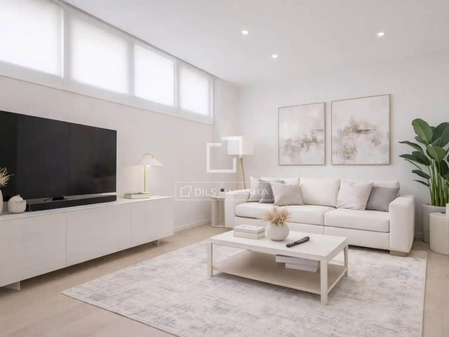 Living room of Flat for sale in Sant Joan Despí  with Air Conditioner