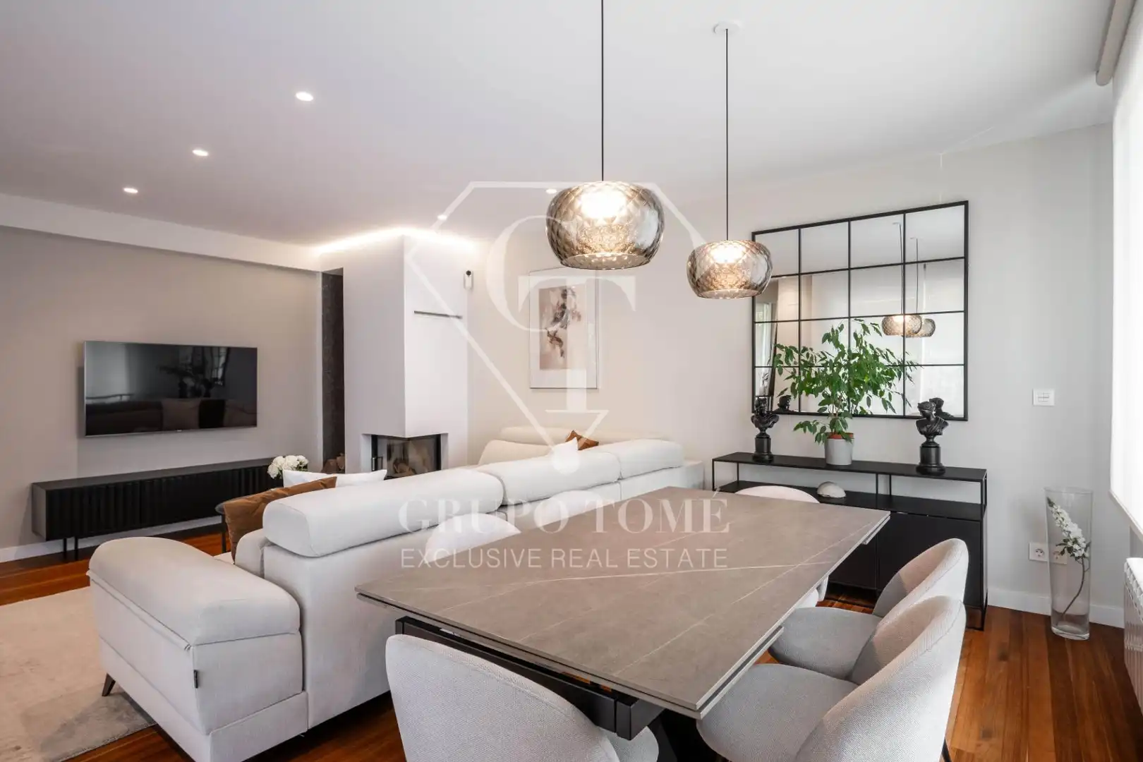 Sala de estar de Casa adosada en venta en Donostia - San Sebastián  con Calefacción, Jardín privado y Terraza