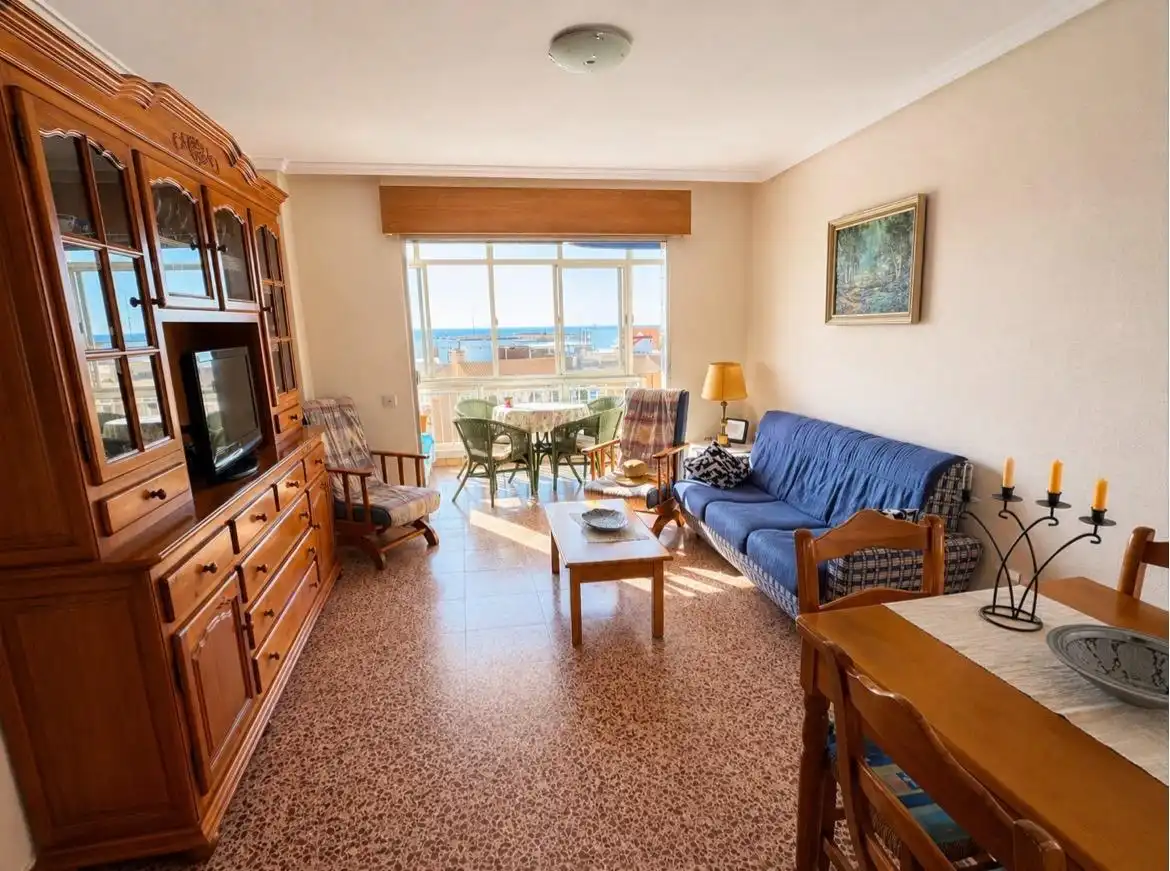 Wohnzimmer von Wohnung zum Verkauf in Torrevieja mit Terrasse und Möbliert