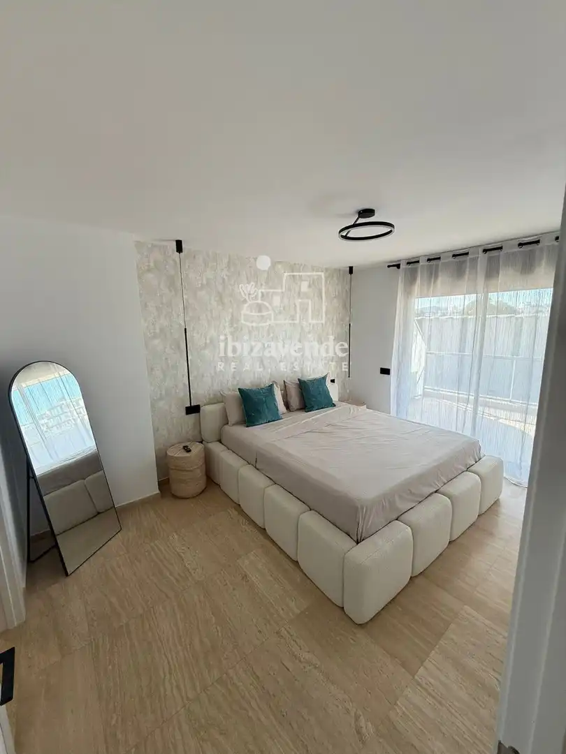 Bedroom of Flat for rent in Eivissa  with Air Conditioner, Heating and Terrace