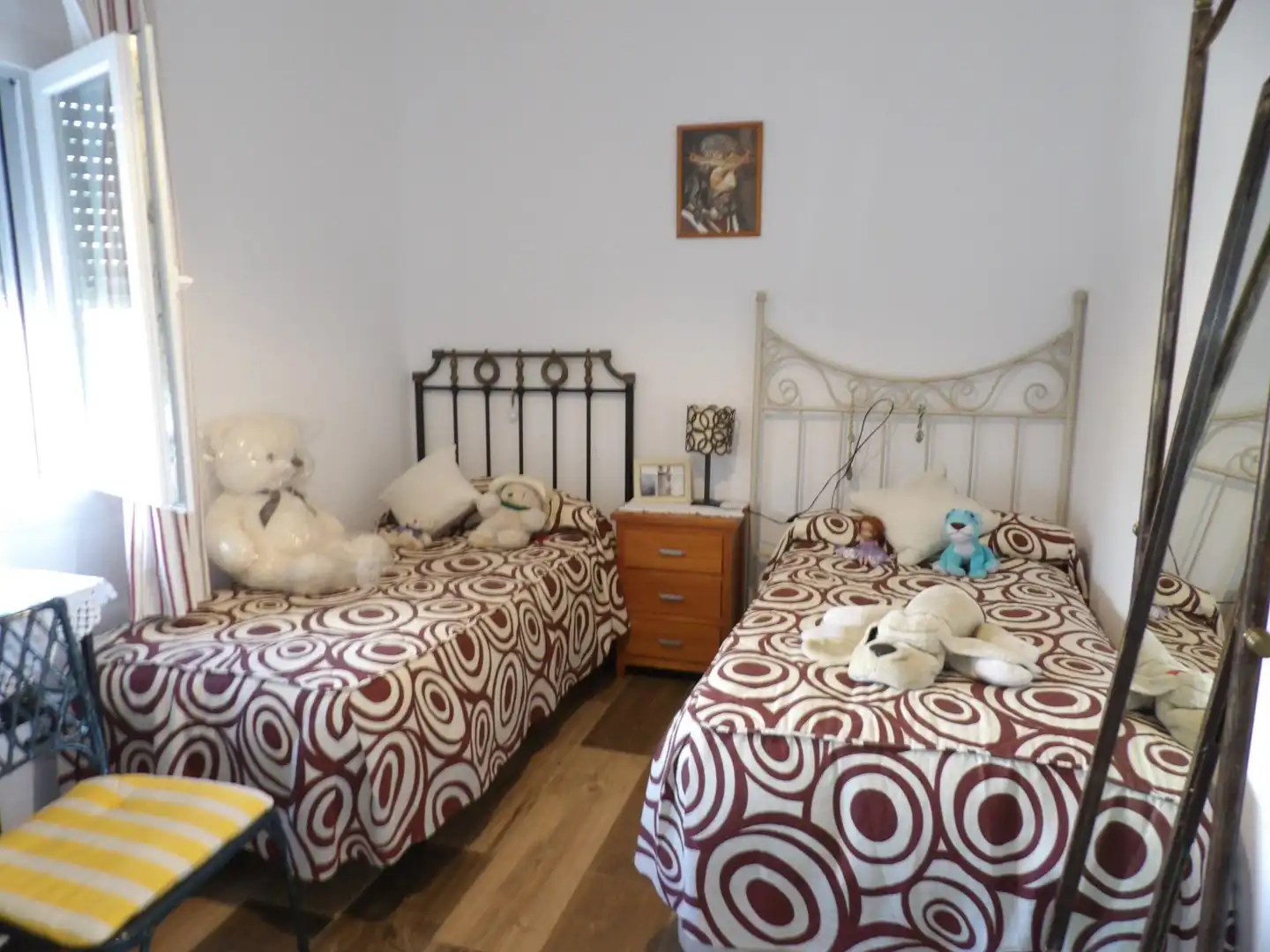 Bedroom of Houses for sale in Algeciras  with Air Conditioner, Private garden and Storage room