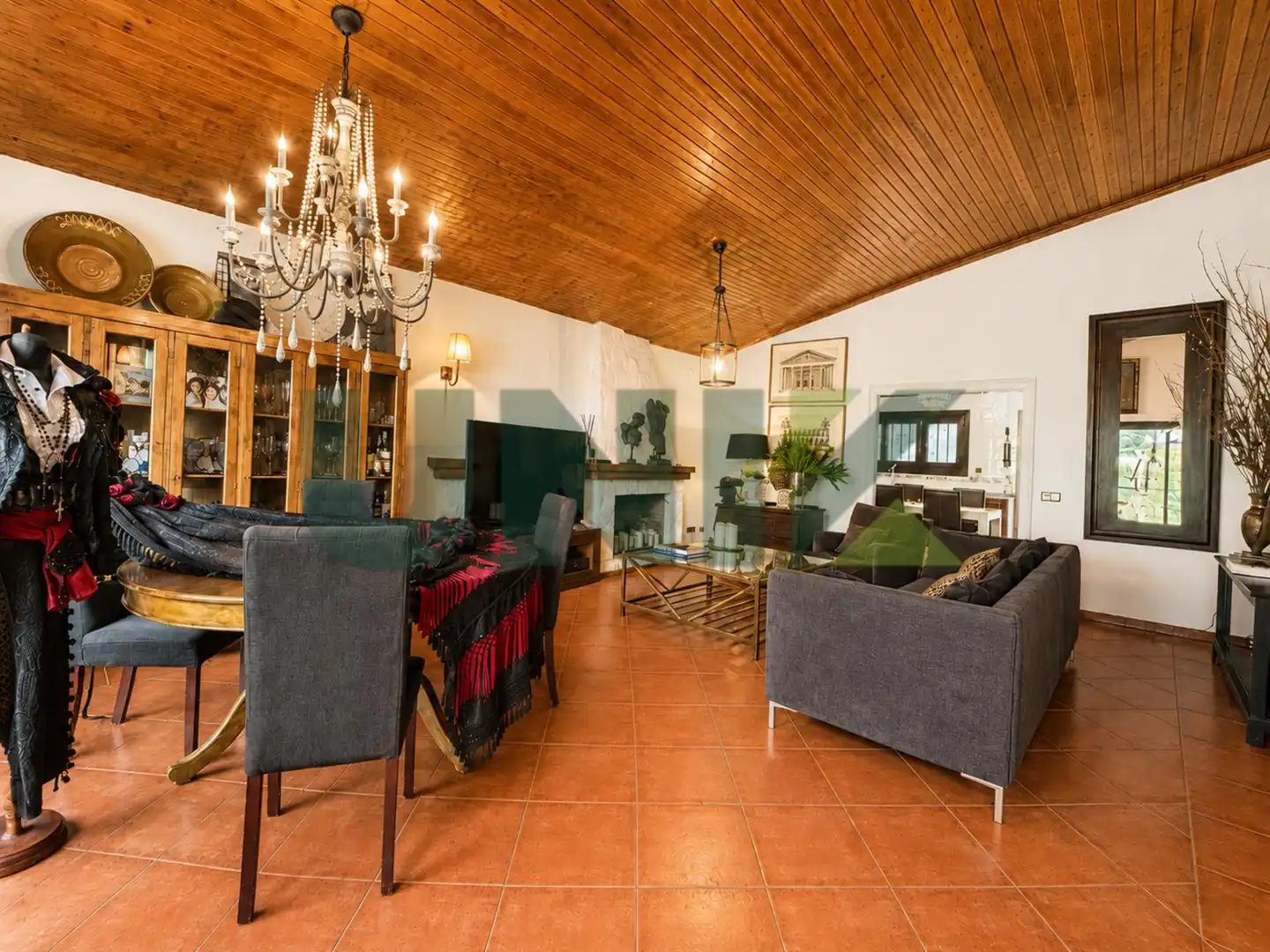 Sala de estar de Casa o chalet en venta en Petrer con Aire acondicionado, Calefacción y Jardín privado