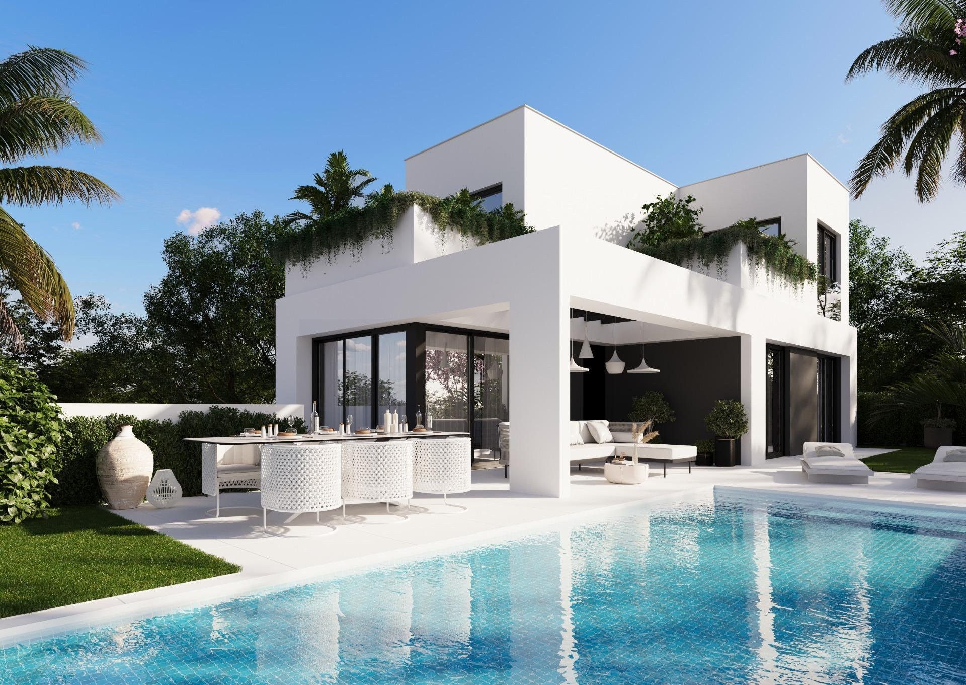 Terrassa de Casa o xalet en venda en Finestrat amb Aire condicionat, Jardí privat i Terrassa