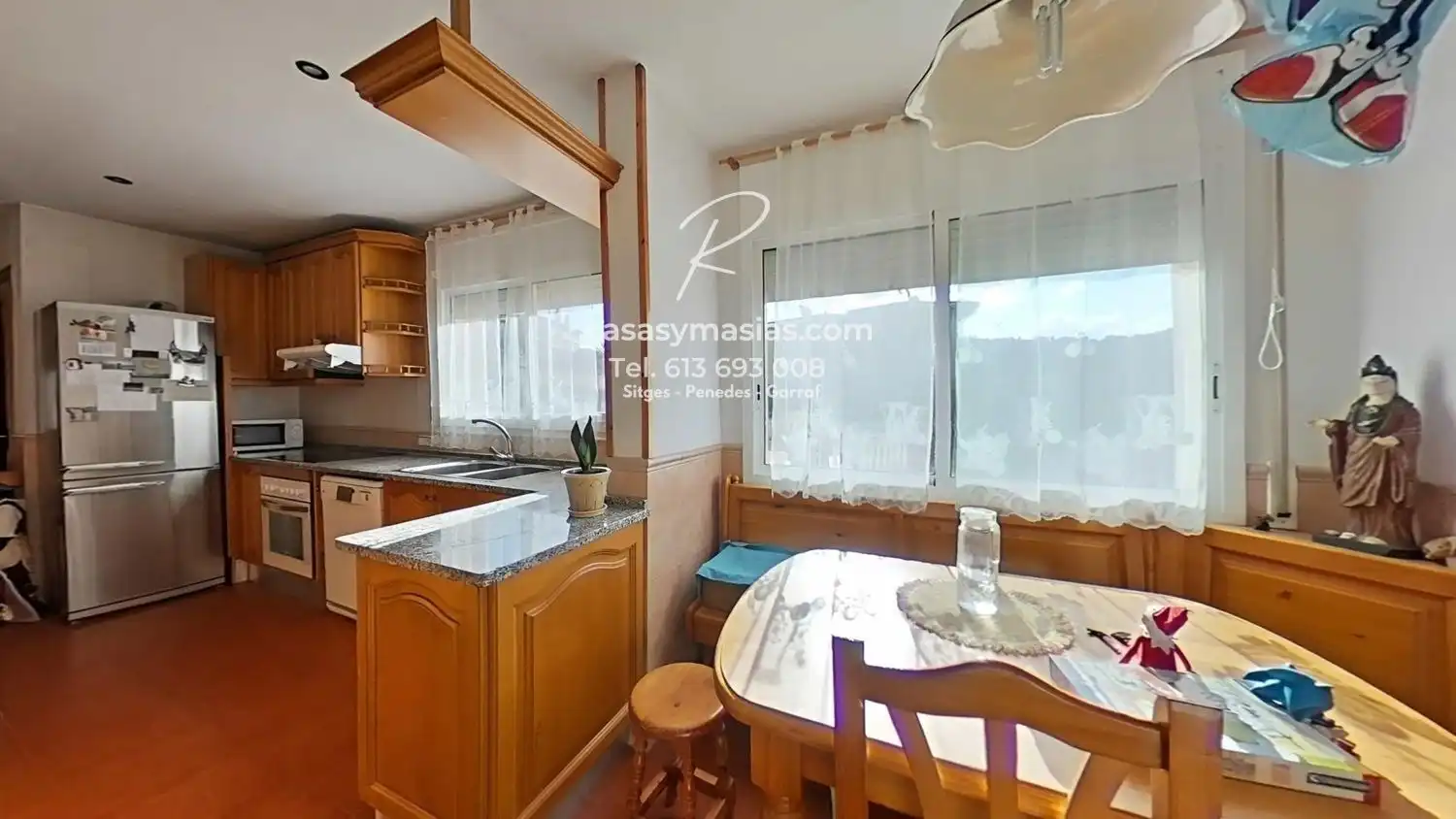 Cocina de Casa o chalet en venta en Olivella con Aire acondicionado, Calefacción y Jardín privado