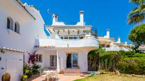 Exterior view of Single-family semi-detached for sale in Mijas  with Private garden, Terrace and Swimming Pool