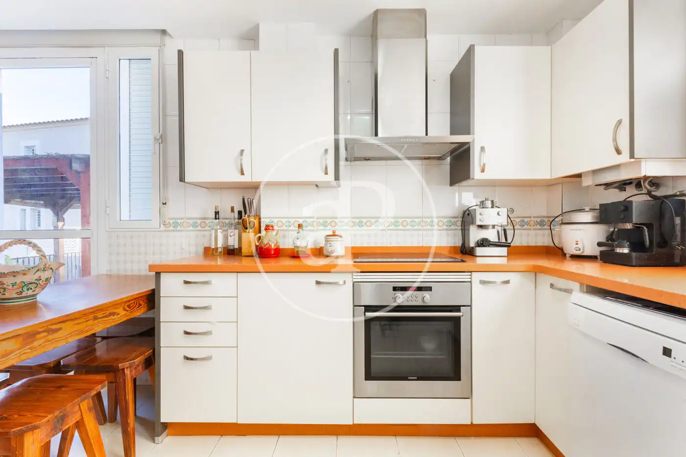 Cocina de Casa o chalet en venta en Puçol con Aire acondicionado, Calefacción y Jardín privado