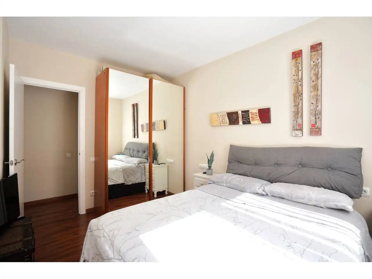 Bedroom of Flat for sale in Polinyà  with Heating, Private garden and Parquet flooring
