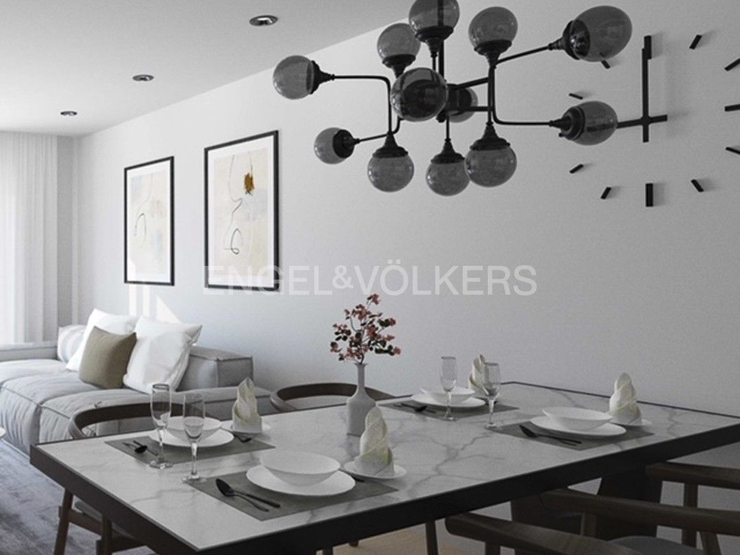 Dining room of Apartment for sale in Sant Cugat del Vallès  with Air Conditioner, Heating and Parquet flooring