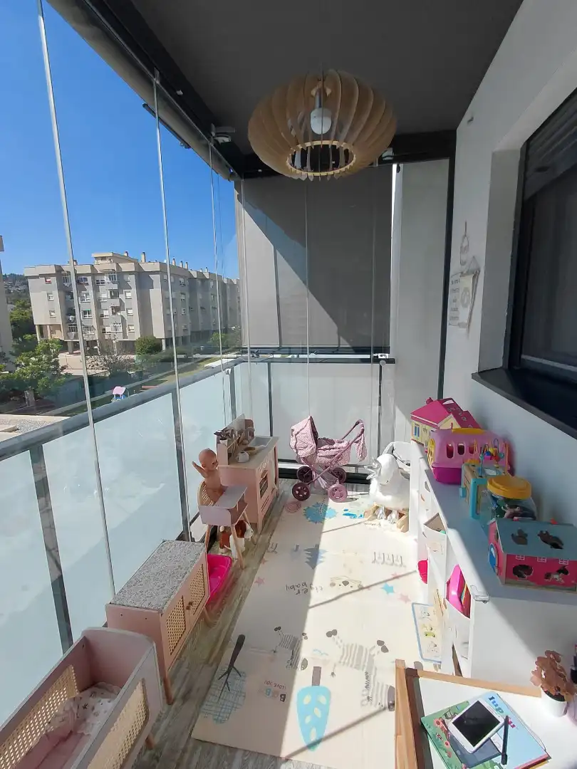 Balcony of Flat for sale in Málaga  with Air Conditioner, Heating and Parquet flooring