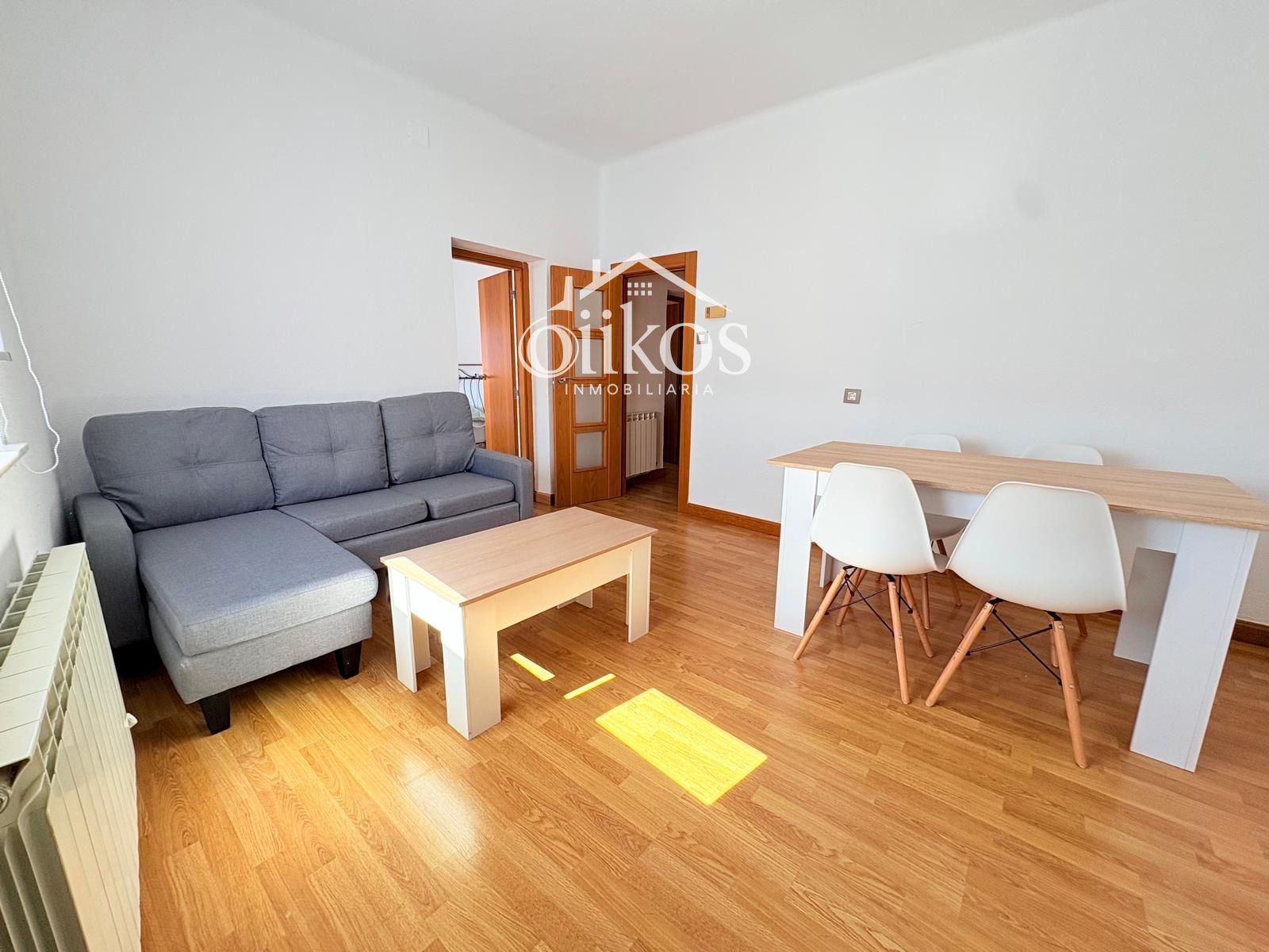 Living room of Flat to rent in Salamanca Capital  with Heating and Parquet flooring