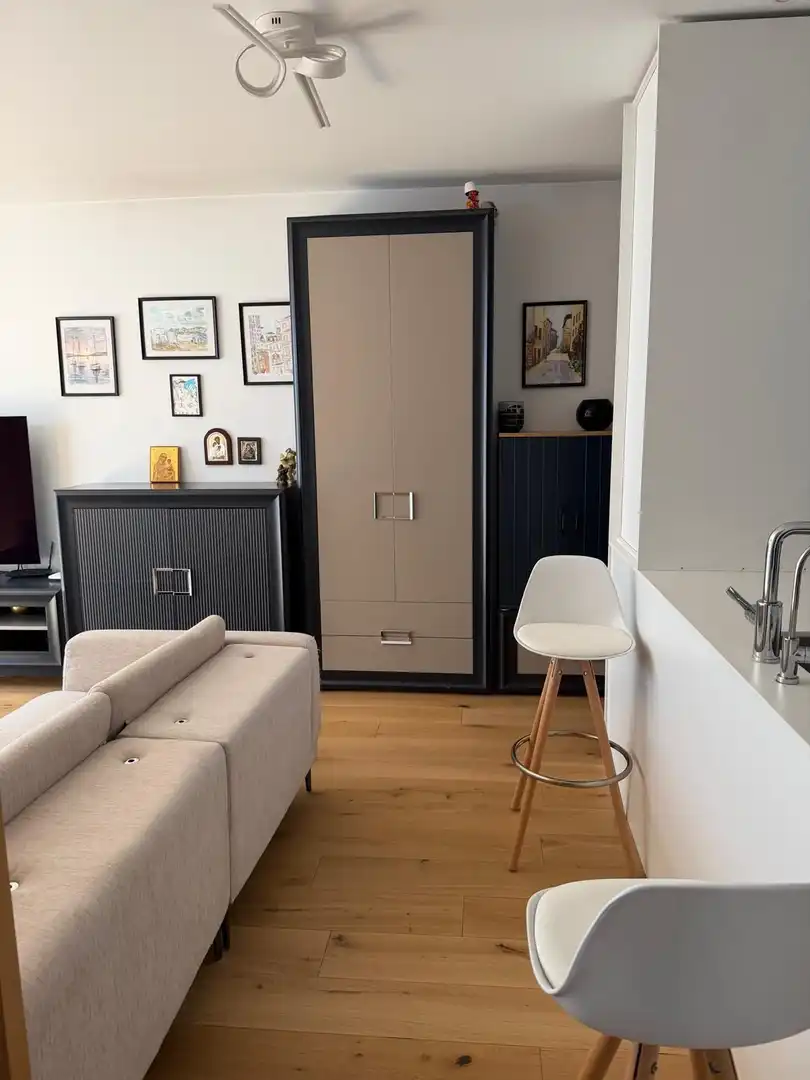 Sala de estar de Piso en venta en Lloret de Mar con Aire acondicionado, Calefacción y Piscina comunitaria