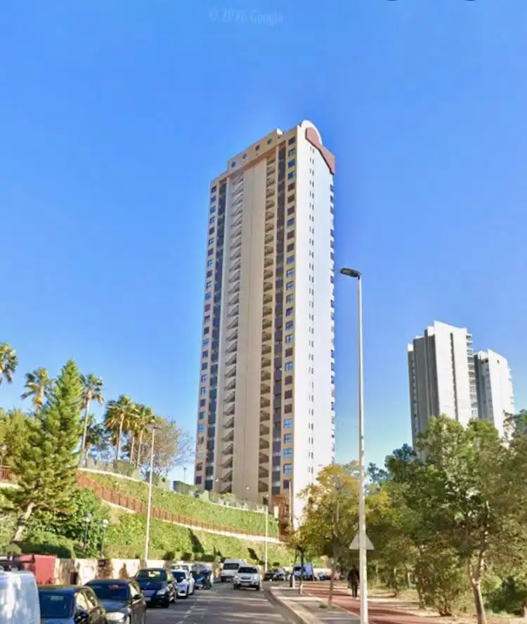 Exterior view of Apartments for sale in Benidorm  with Air Conditioner, Heating and Private garden