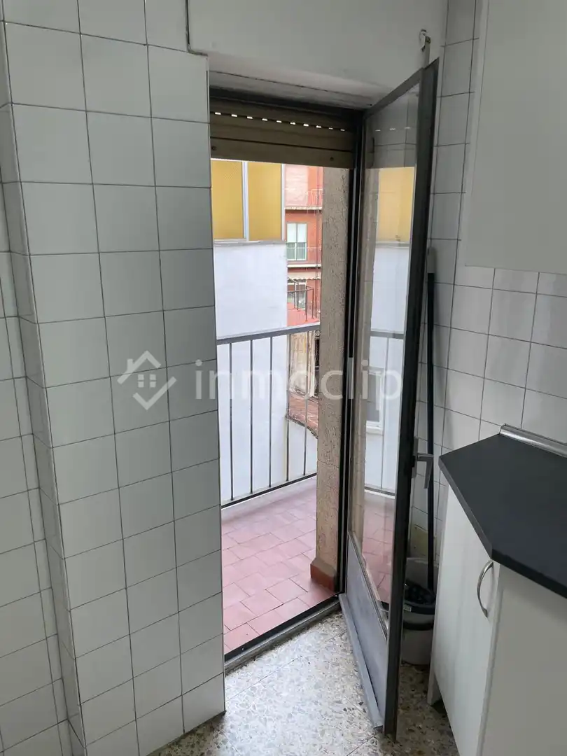 Balcony of Flat for rent in Salamanca  with Heating and Furnished