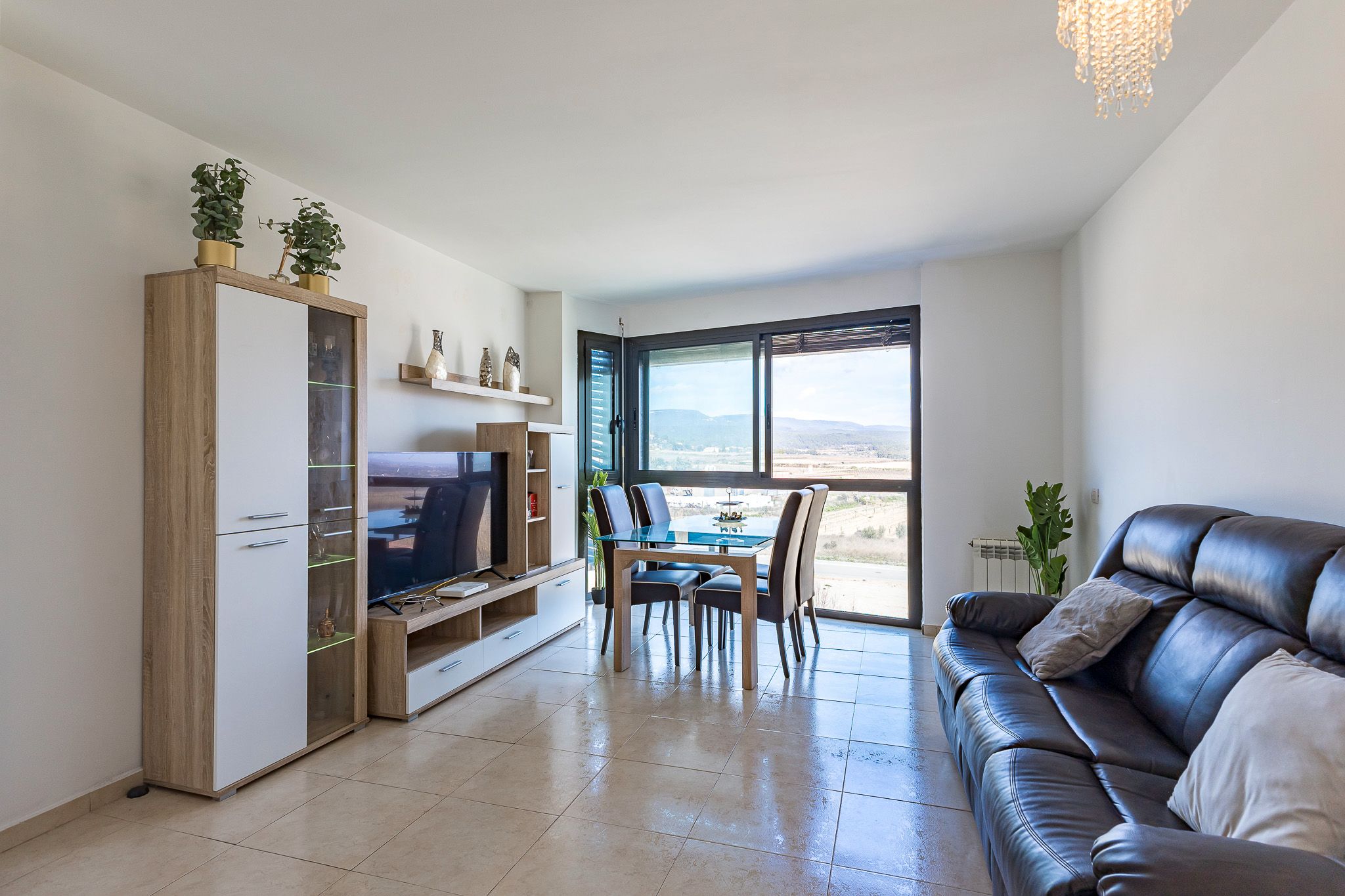 Sala d'estar de Àtic en venda en Torrelles de Foix amb Calefacció i Terrassa