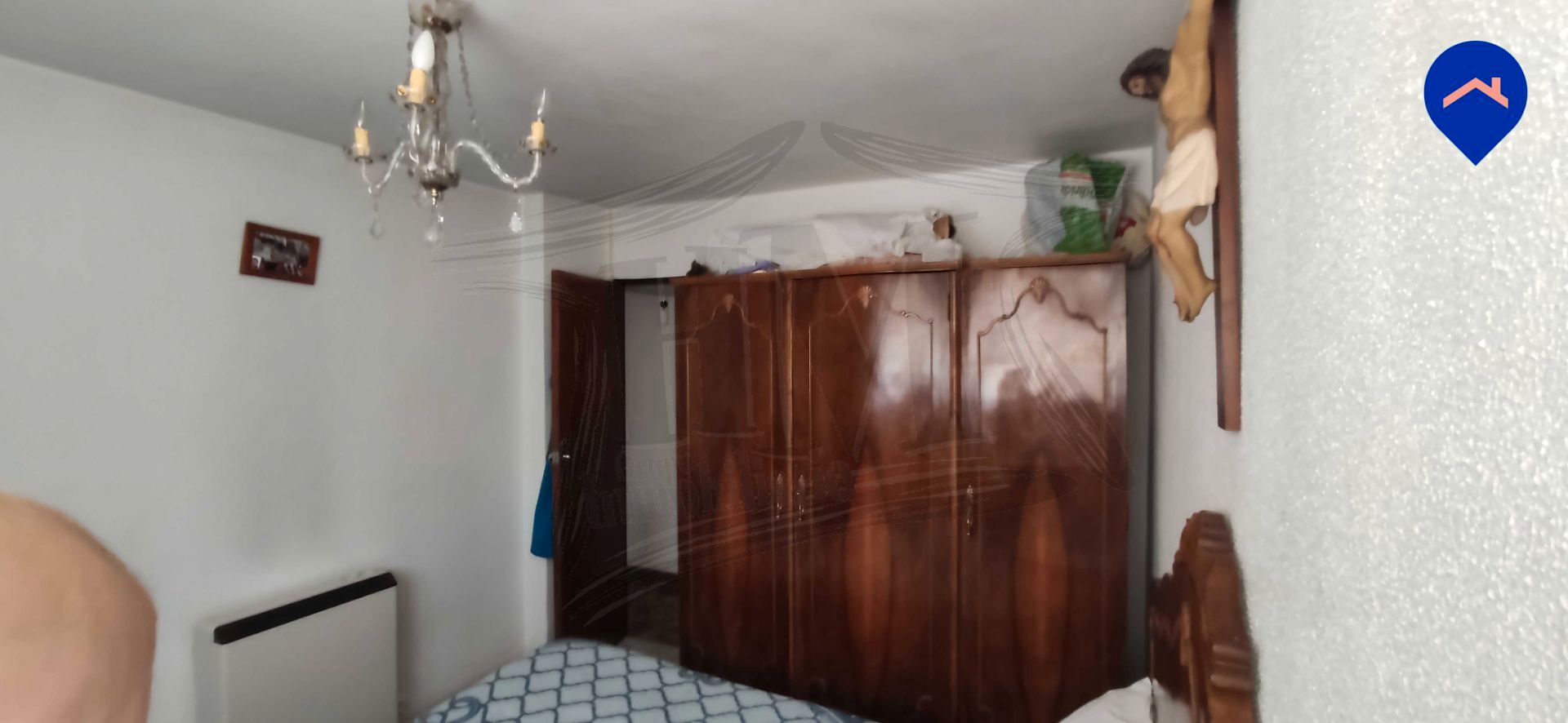 Bedroom of Flat for sale in  Madrid Capital  with Air Conditioner, Heating and Furnished