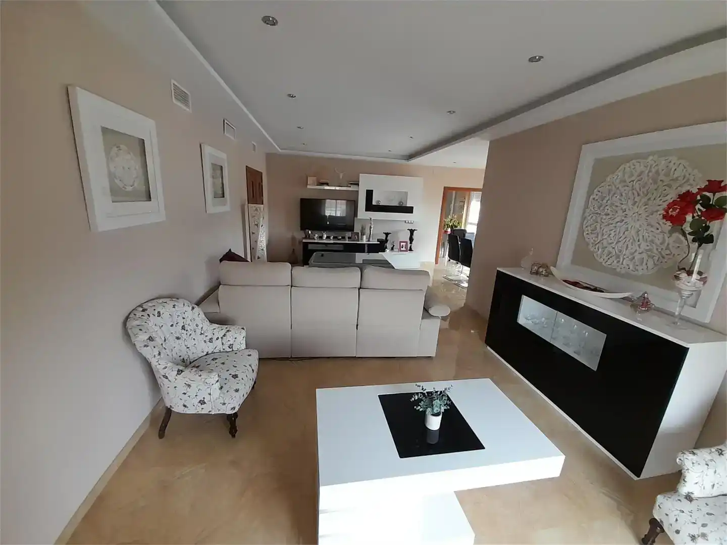 Sala de estar de Piso en venta en Castillo de Locubín con Aire acondicionado, Amueblado y Lavadora