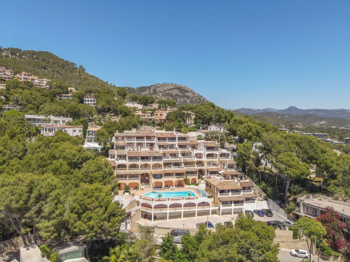 Vista exterior de Piso en venta en Calvià con Aire acondicionado, Calefacción y Piscina