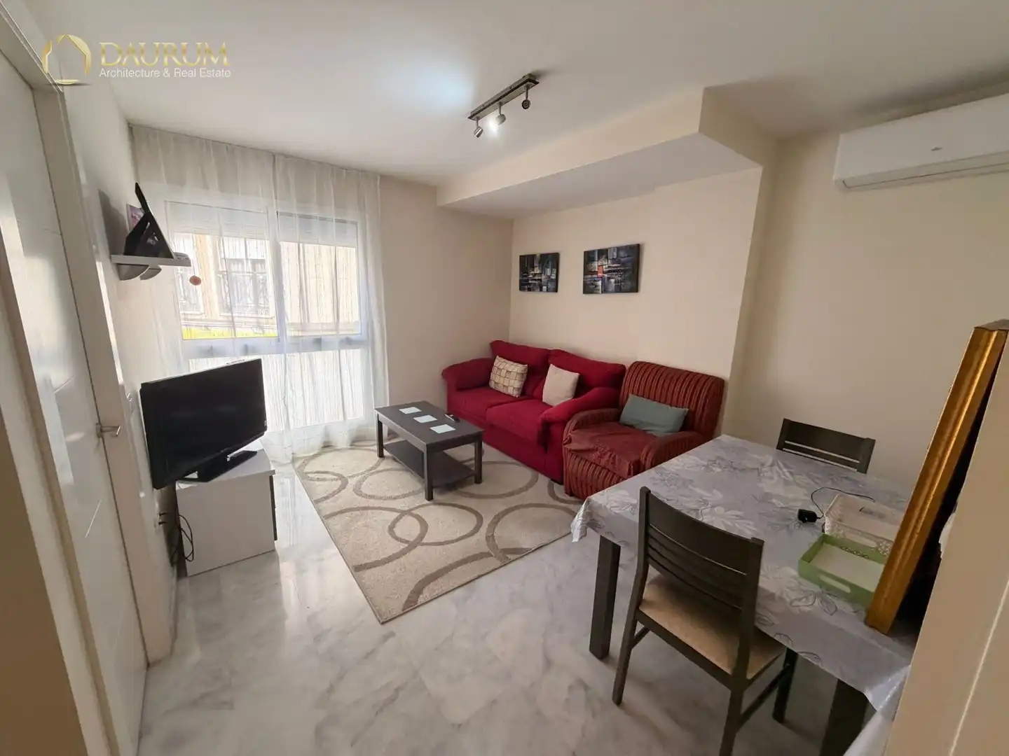 Sala de estar de Piso en venta en Málaga con Aire acondicionado, Calefacción y Terraza