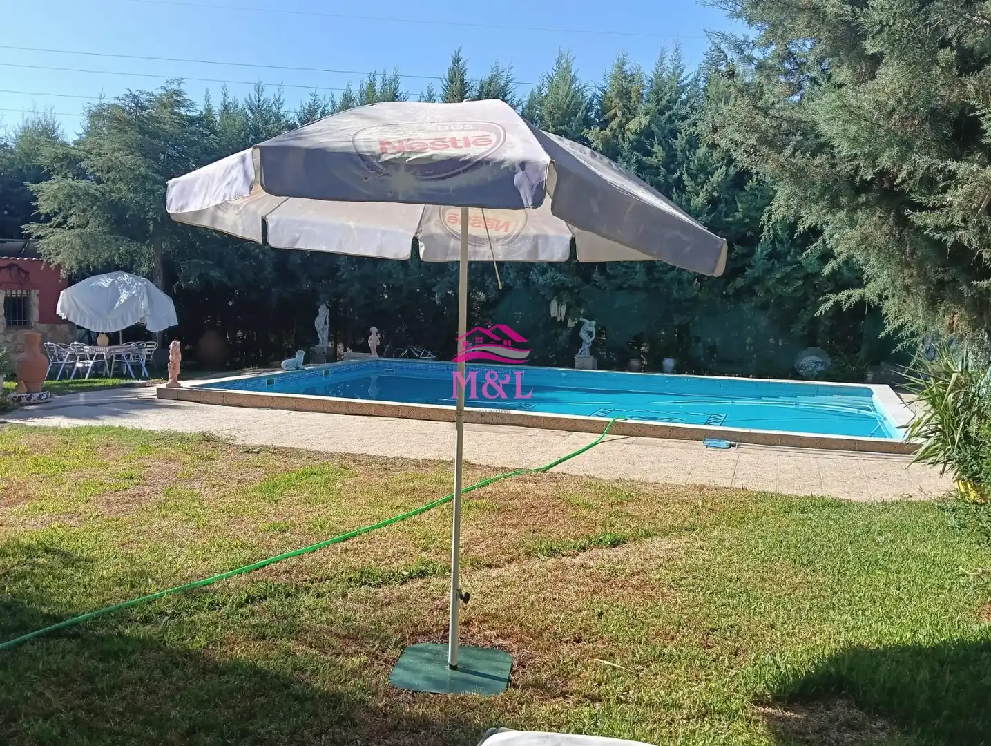 Piscina de Finca rústica en venda en Mérida