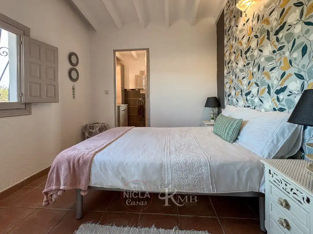 Dormitori de Casa o xalet en venda en Antas amb Aire condicionat, Jardí privat i Terrassa