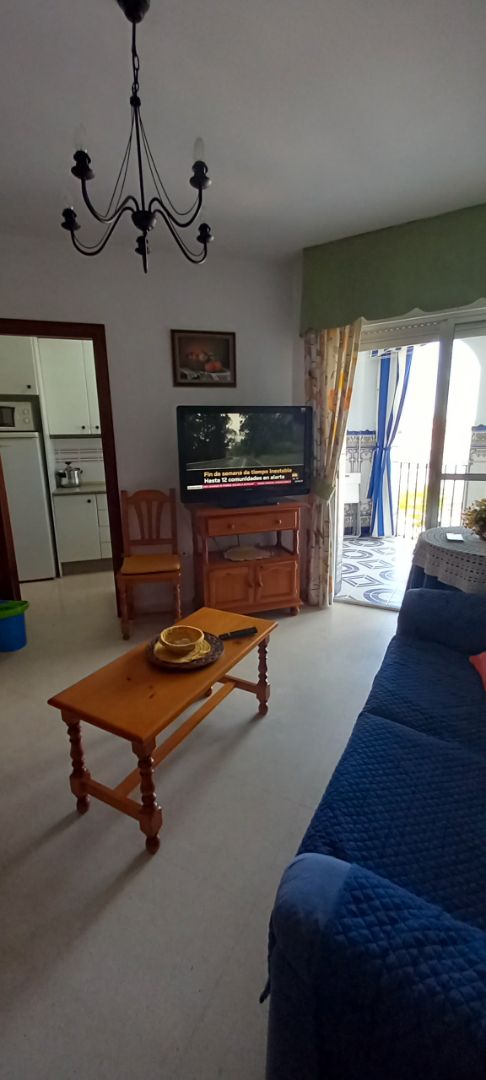 Sala d'estar de Pis en venda en El Portil amb Aire condicionat, Calefacció i Jardí privat