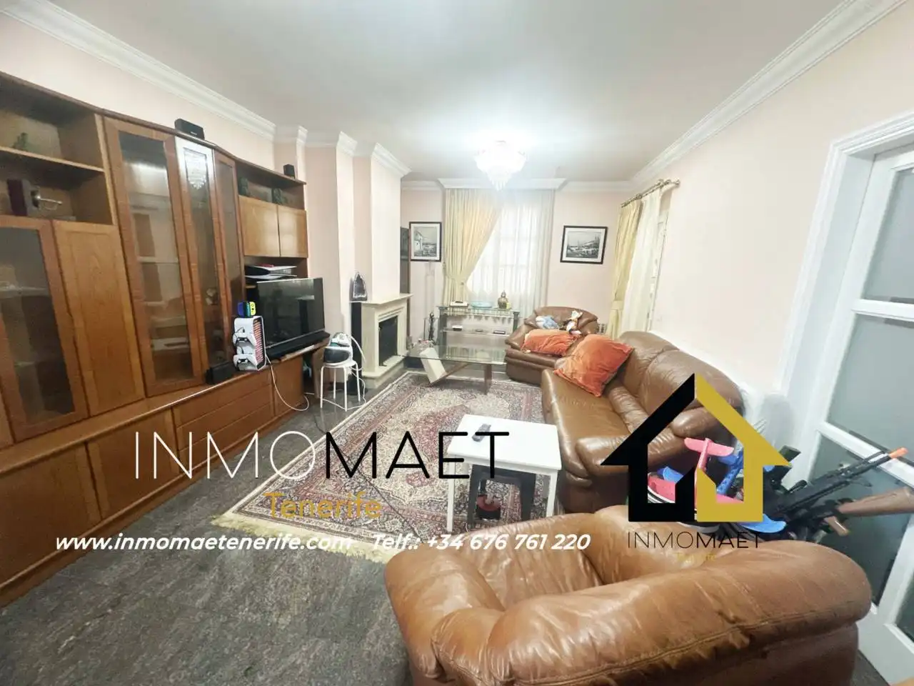 Sala d'estar de Casa o xalet en venda en Tacoronte amb Calefacció, Jardí privat i Terrassa