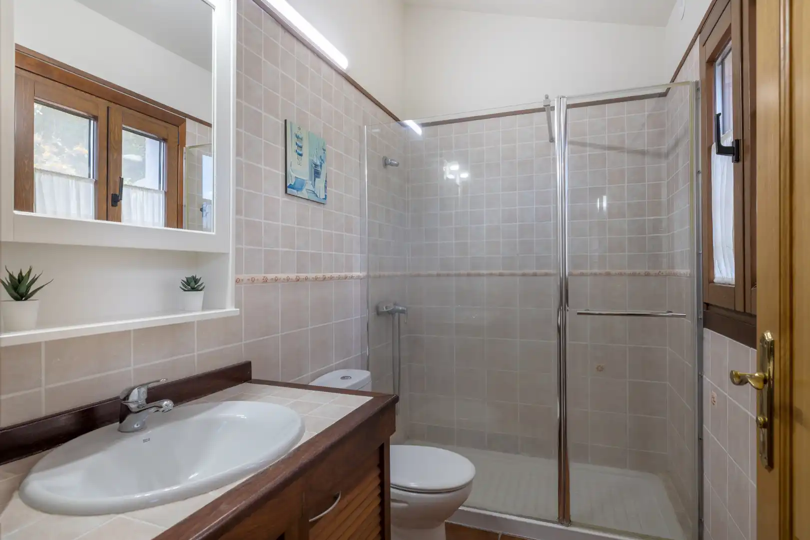 Baño de Casa adosada en venta en Teror con Jardín privado, Terraza y Amueblado