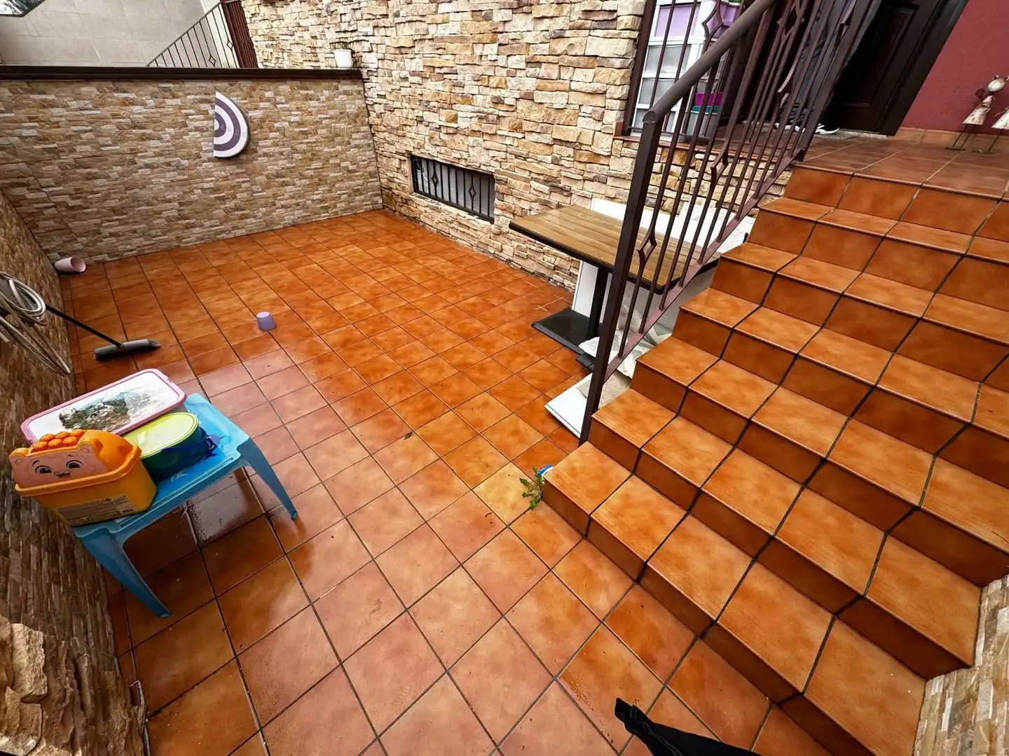 Terrassa de Casa adosada en venda en San Pedro del Pinatar amb Aire condicionat, Calefacció i Jardí privat