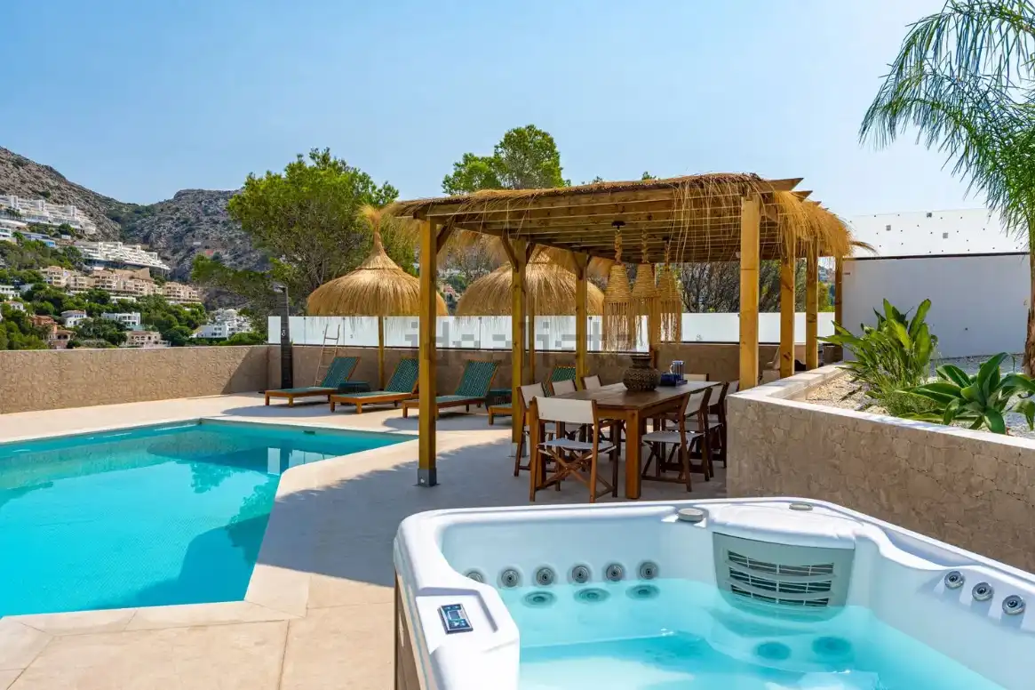 Terraza de Casa o chalet en venta en Altea con Aire acondicionado, Calefacción y Jardín privado