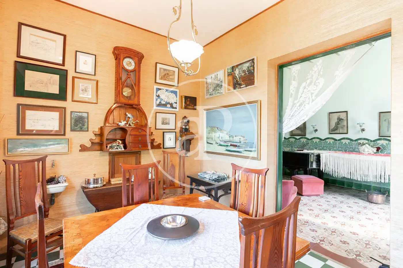 Comedor de Casa o chalet en venta en Barcelona con Calefacción, Jardín privado y Terraza