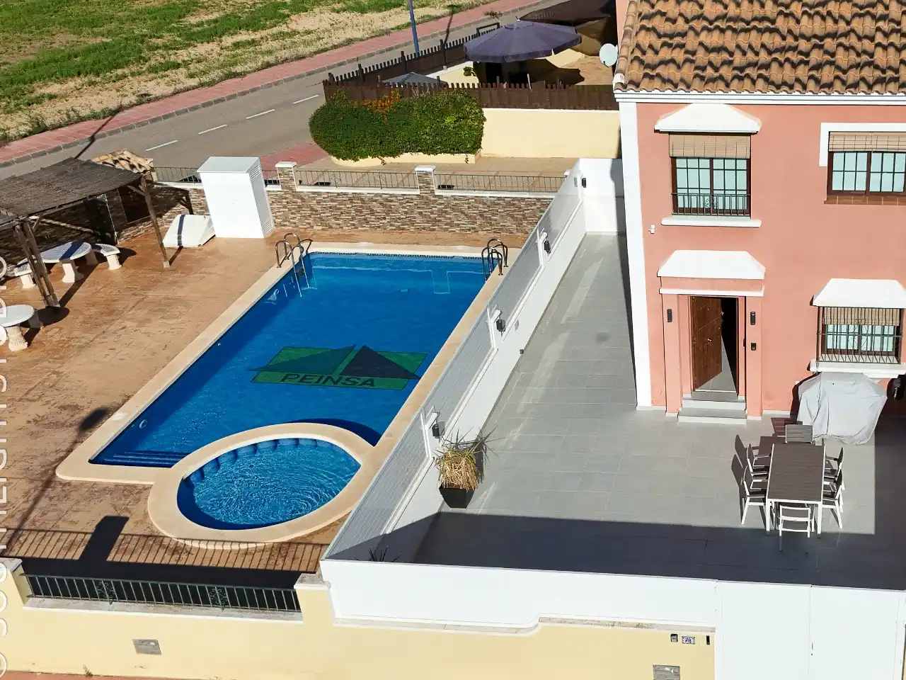 Piscina de Casa o chalet en venta en San Javier con Aire acondicionado y Terraza