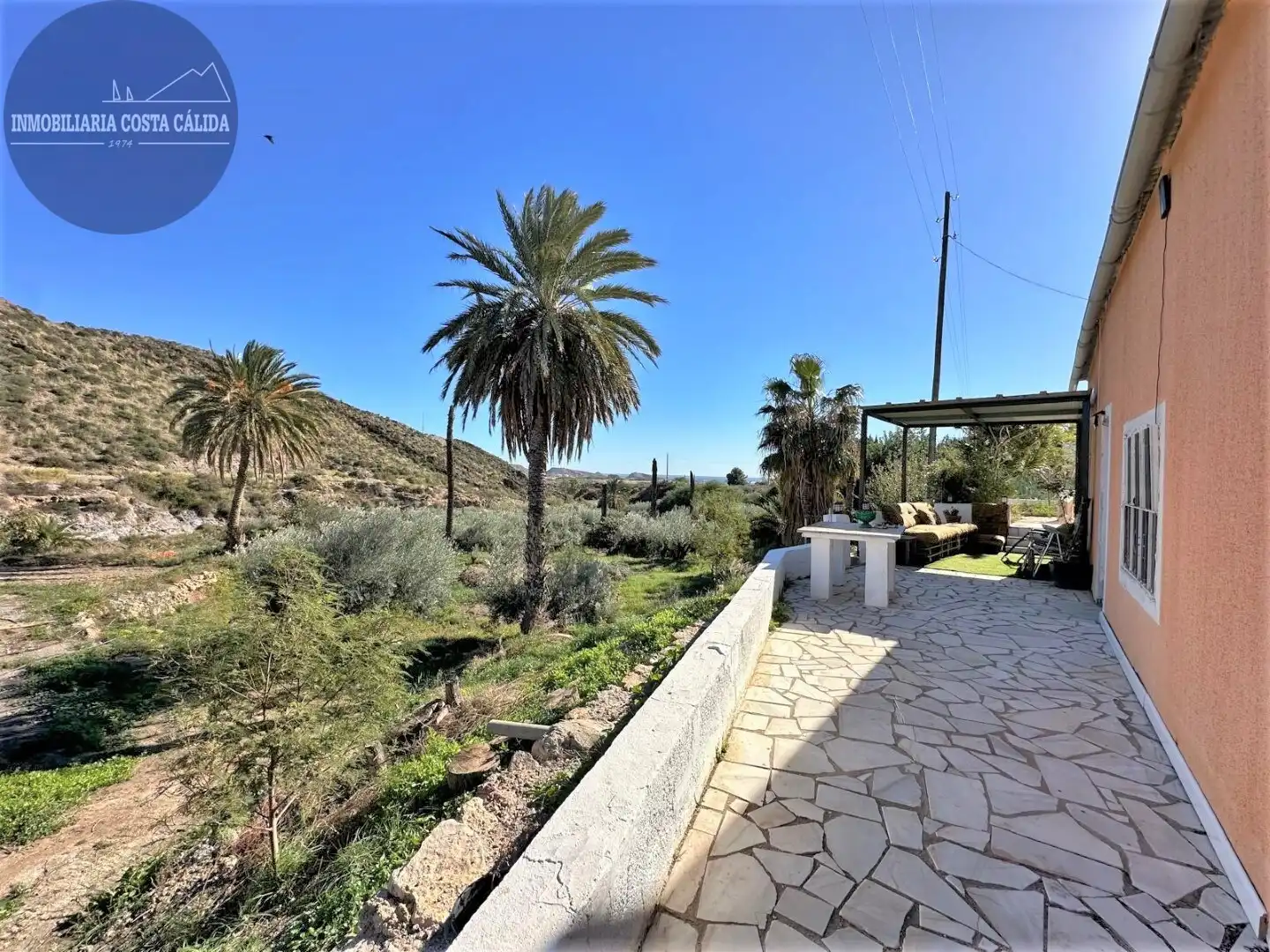 Vista exterior de Finca rústica en venta en Pulpí con Jardín privado, Terraza y Trastero