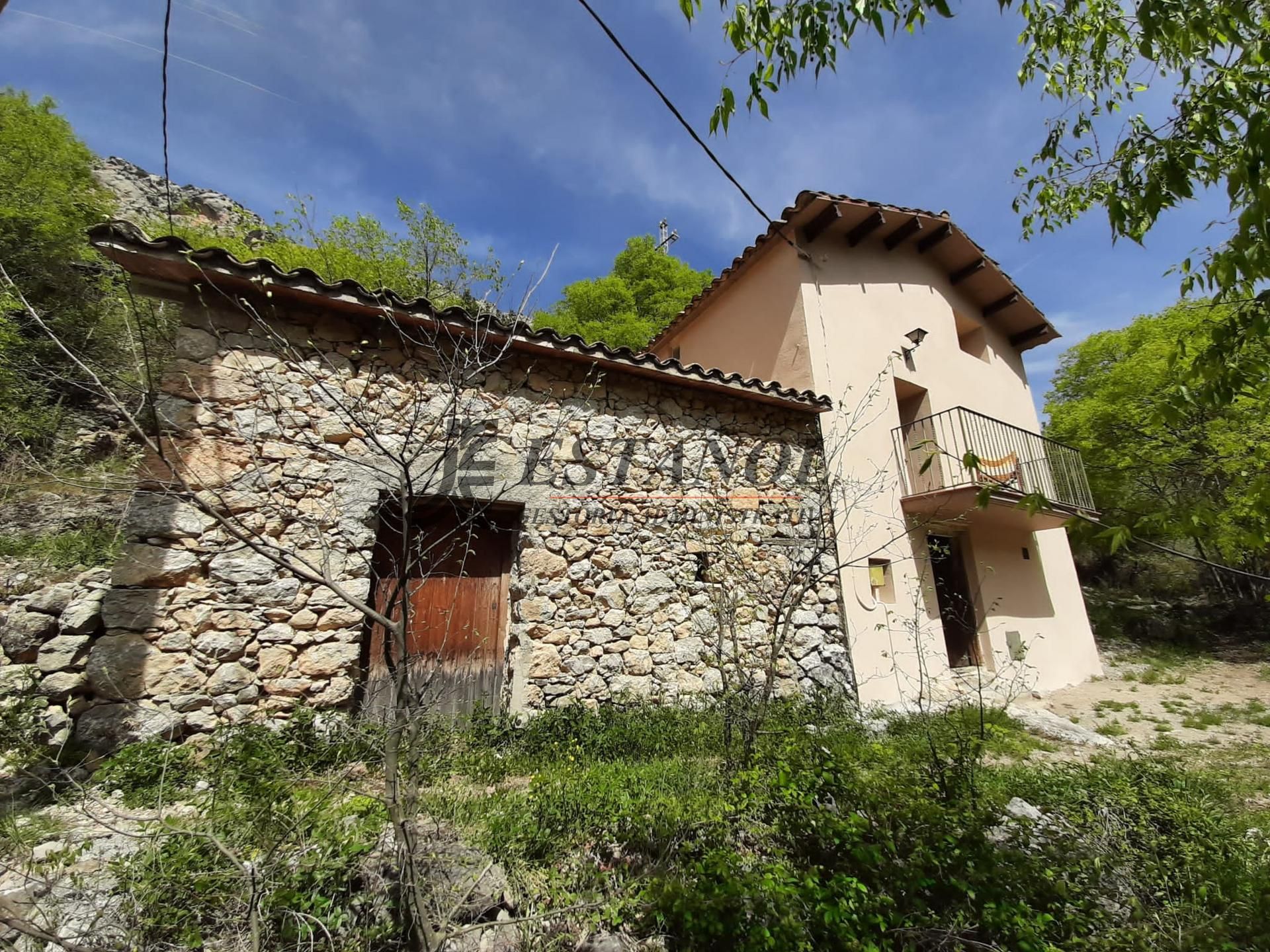 Exterior view of House or chalet for sale in Fígols i Alinyà