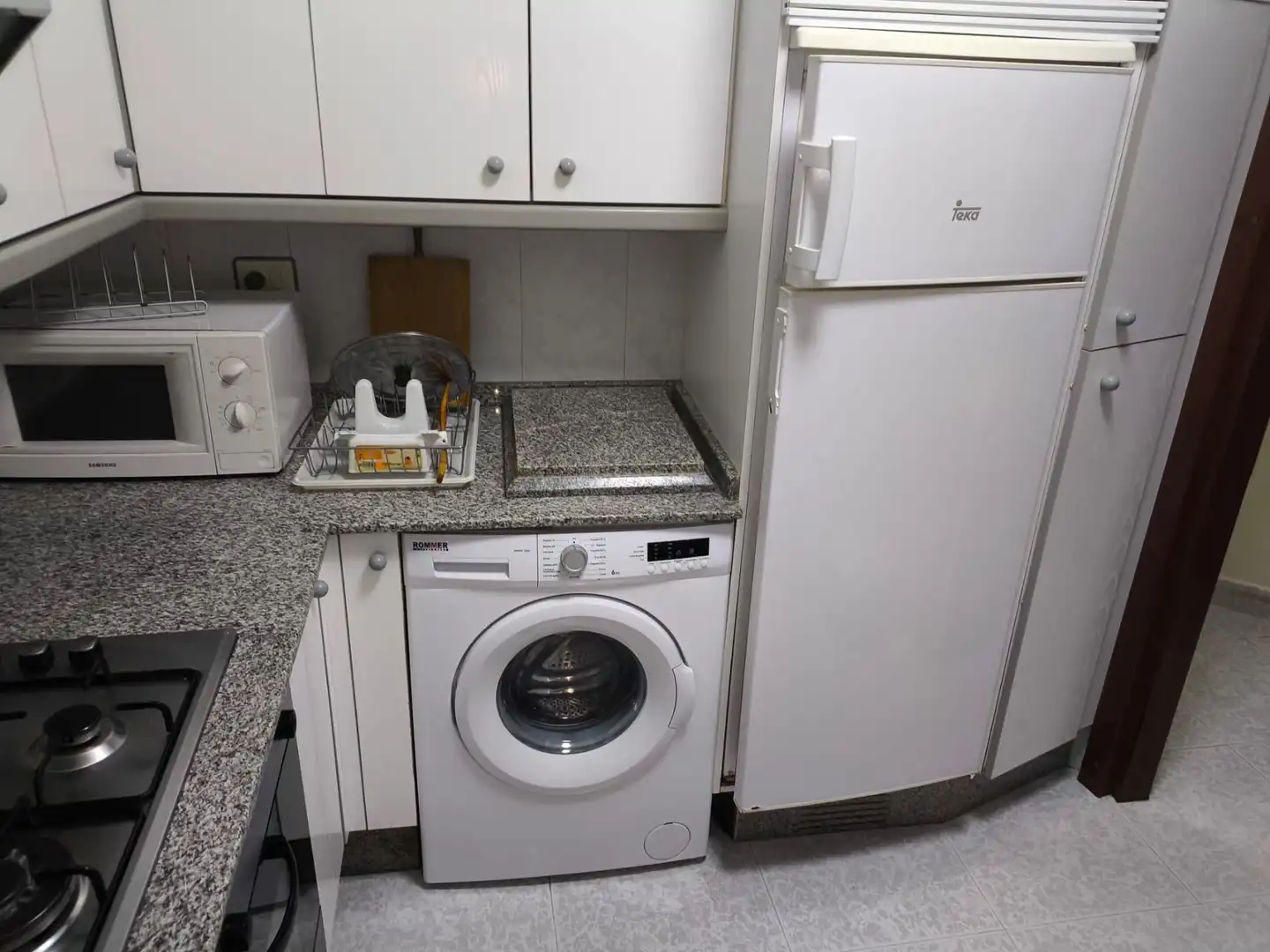 Kitchen of Flat for rent in A Coruña Capital   with Terrace and Furnished