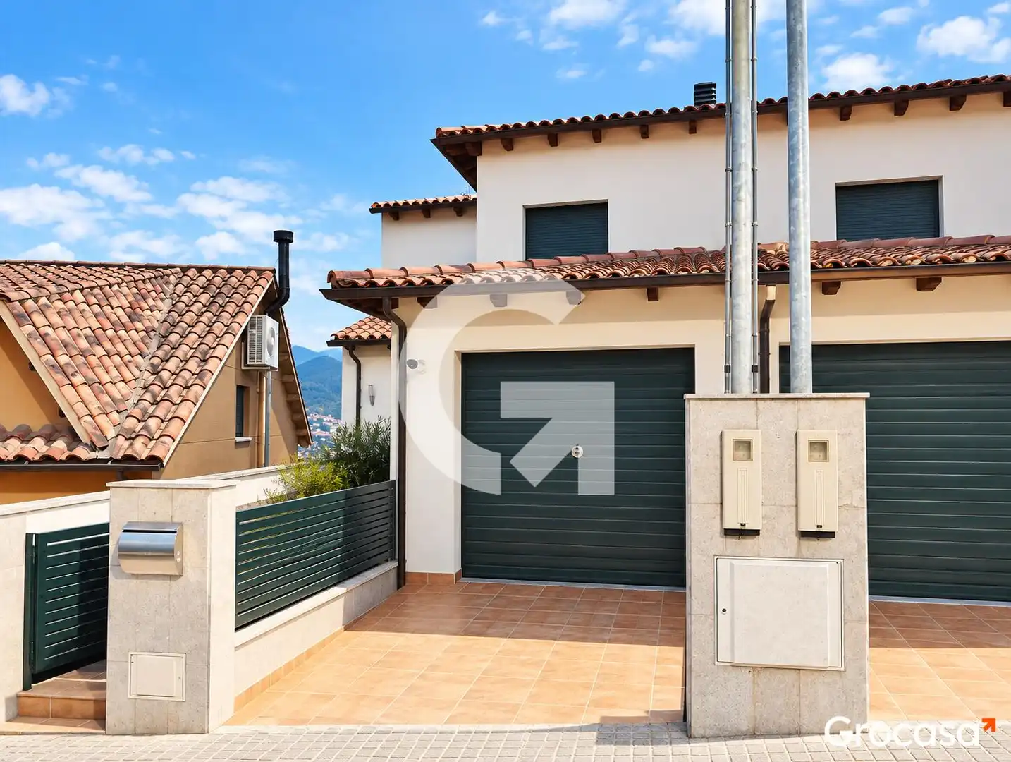 Vista exterior de Casa o xalet en venda en Sant Vicenç Dels Horts, Barcelona
