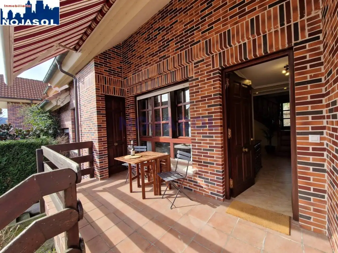 Terrace of Detached homes for rent in Hazas de Cesto  with Heating, Private garden and Terrace