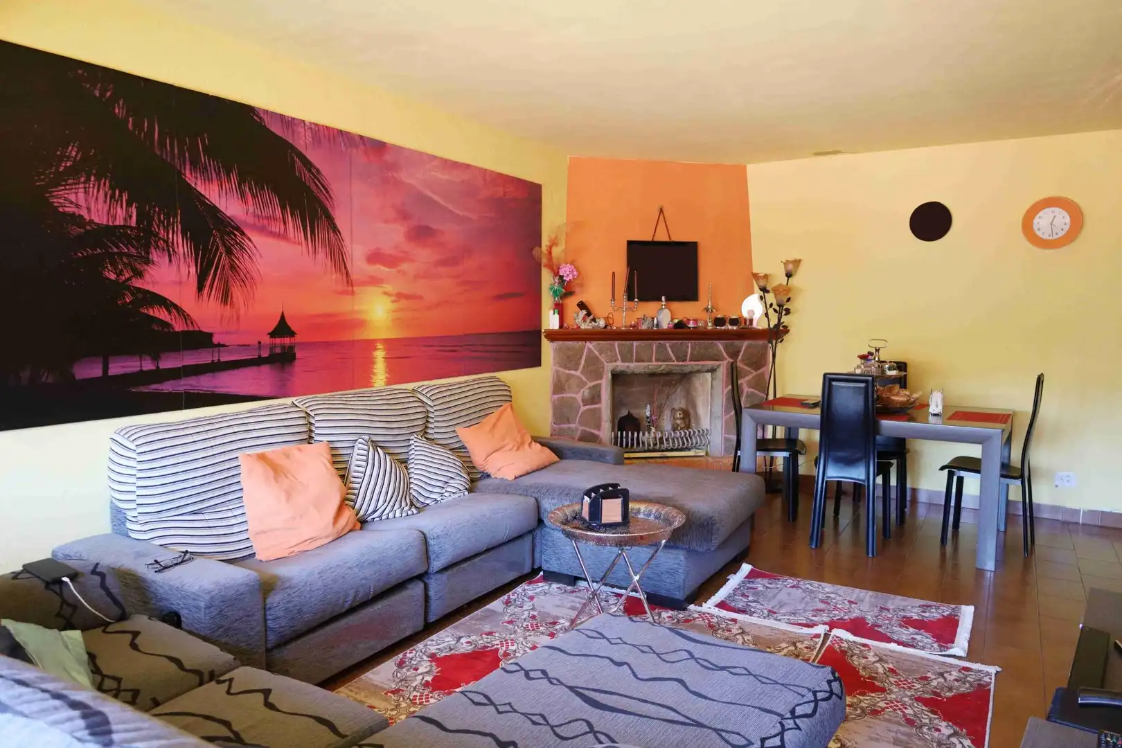 Living room of Houses for sale in La Codoñera  with Air Conditioner, Heating and Terrace
