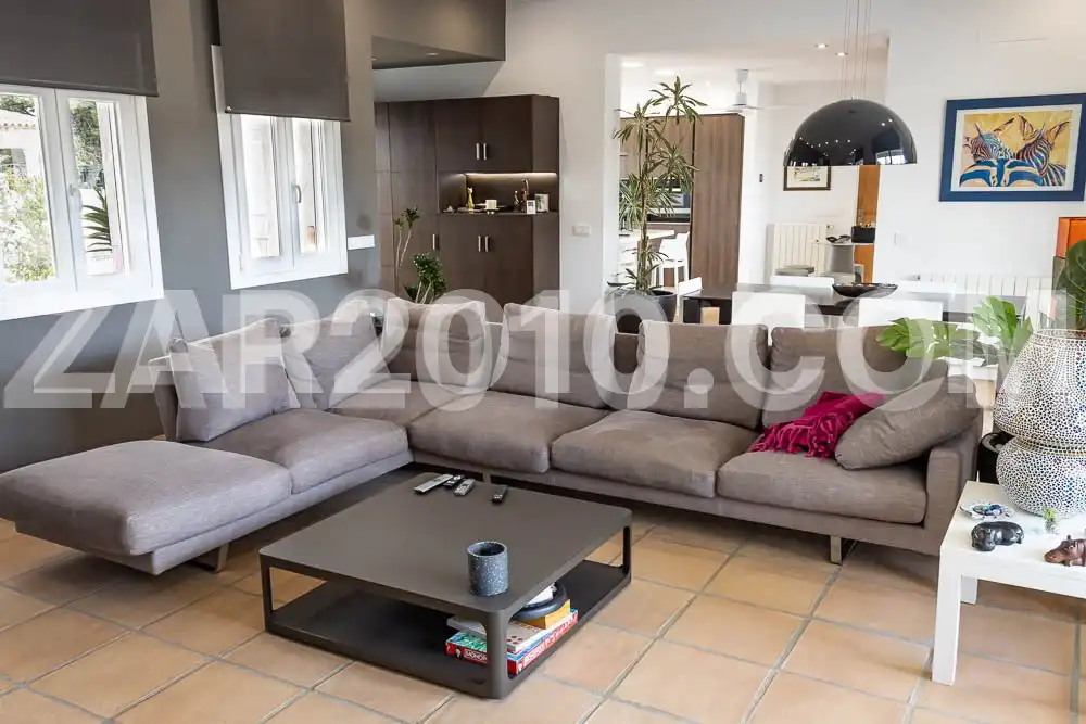 Wohnzimmer von Haus oder Chalet zum Verkauf in Cuevas del Almanzora mit Klimaanlage, Privatgarten und Terrasse