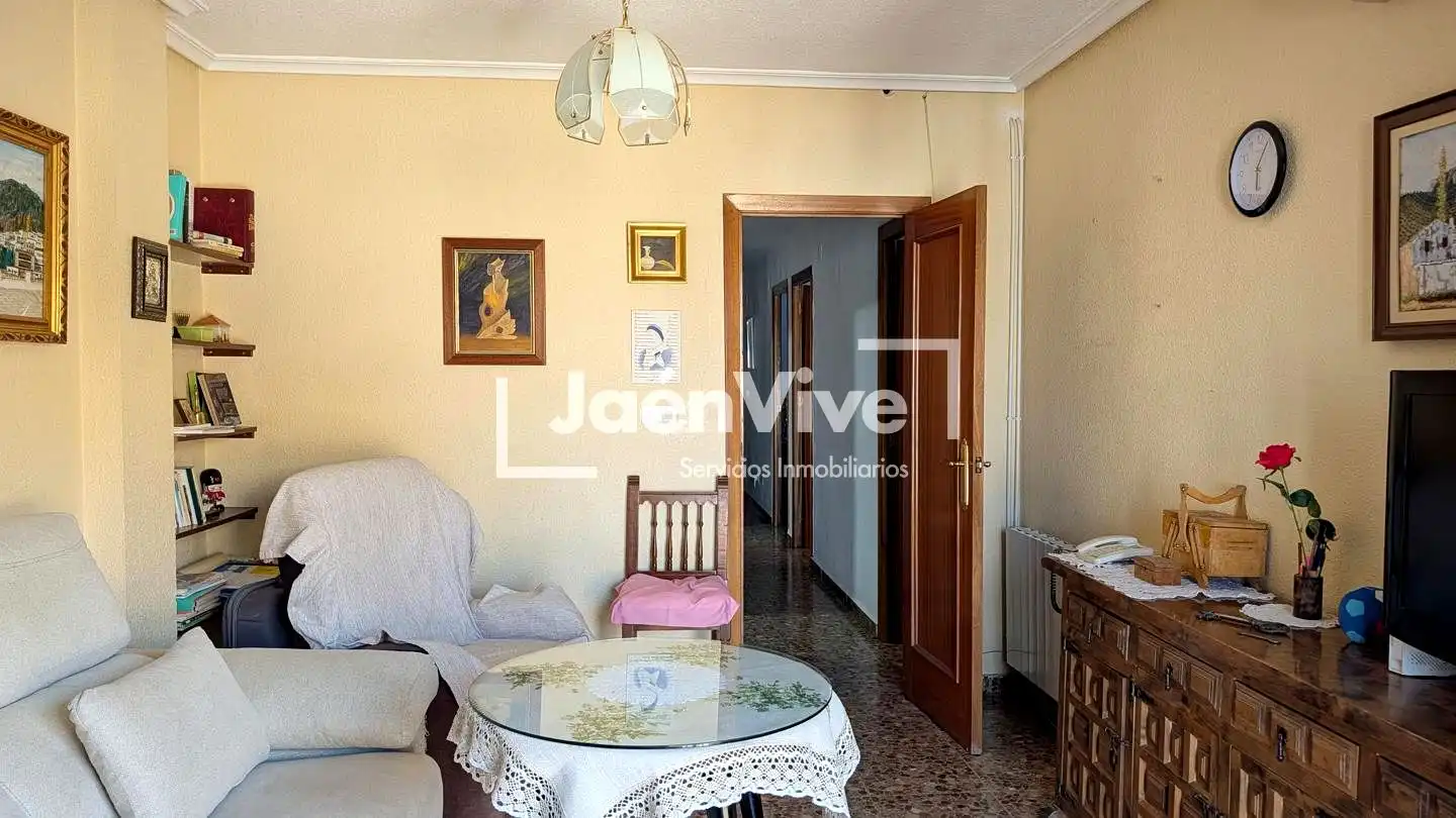 Sala de estar de Piso en venta en Jaén con Aire acondicionado, Calefacción y Trastero