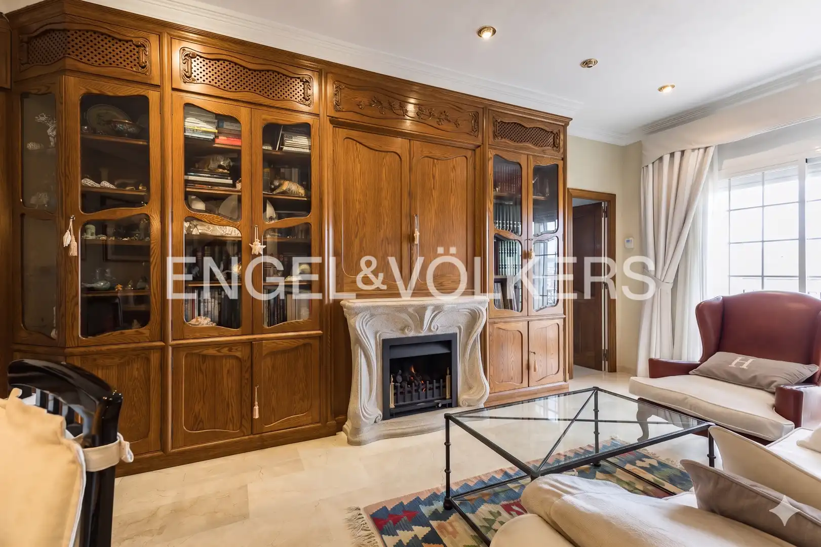 Sala de estar de Ático en venta en L'Hospitalet de Llobregat con Aire acondicionado, Calefacción y Parquet