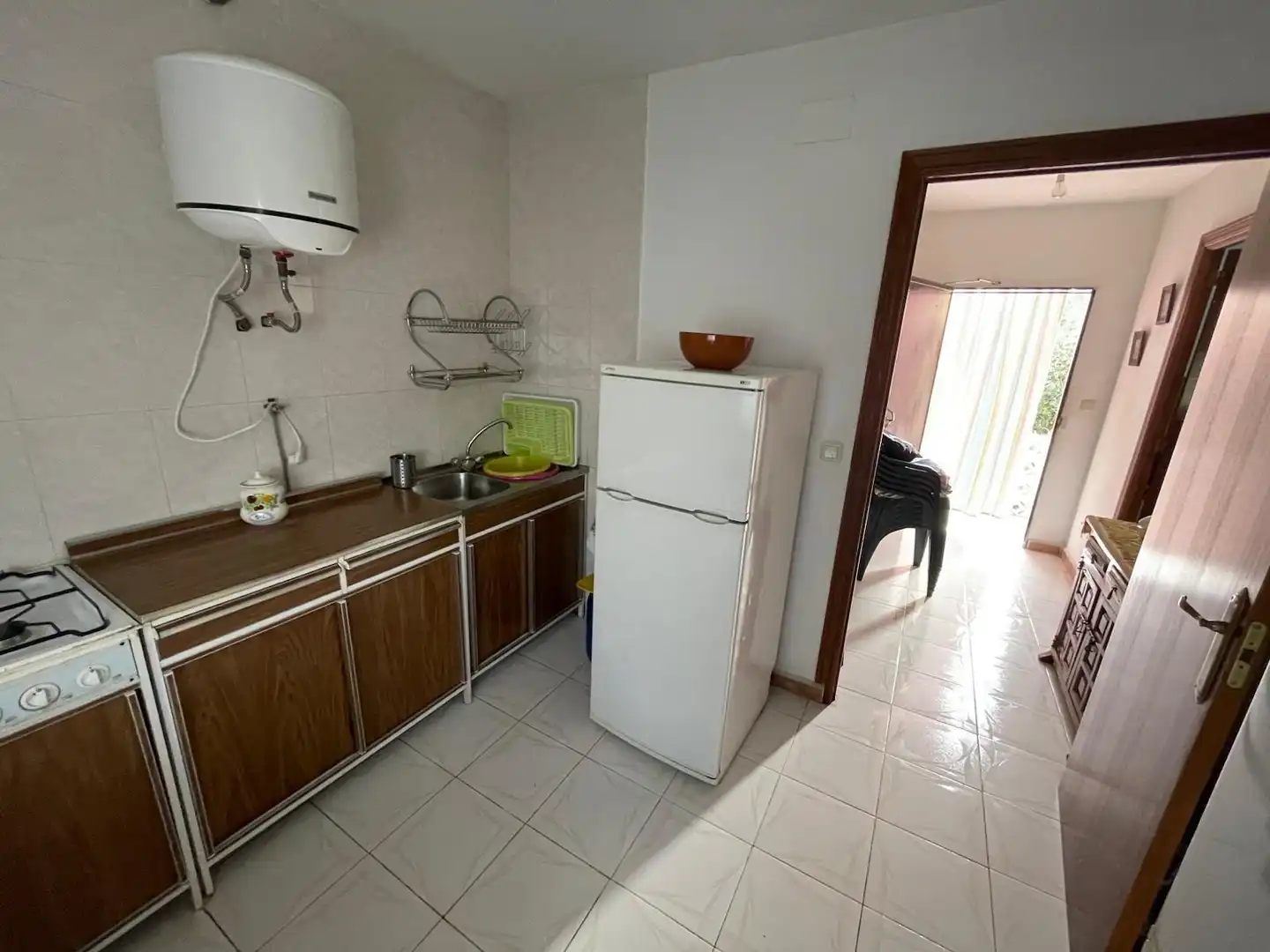 Küche von Haus oder Chalet zum Verkauf in Cáceres mit Klimaanlage und Abstellraum