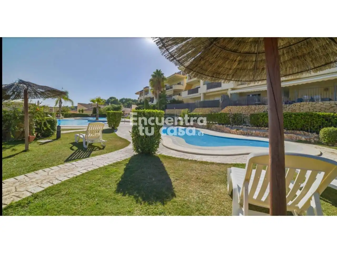 Jardín de Piso de alquiler en Altea