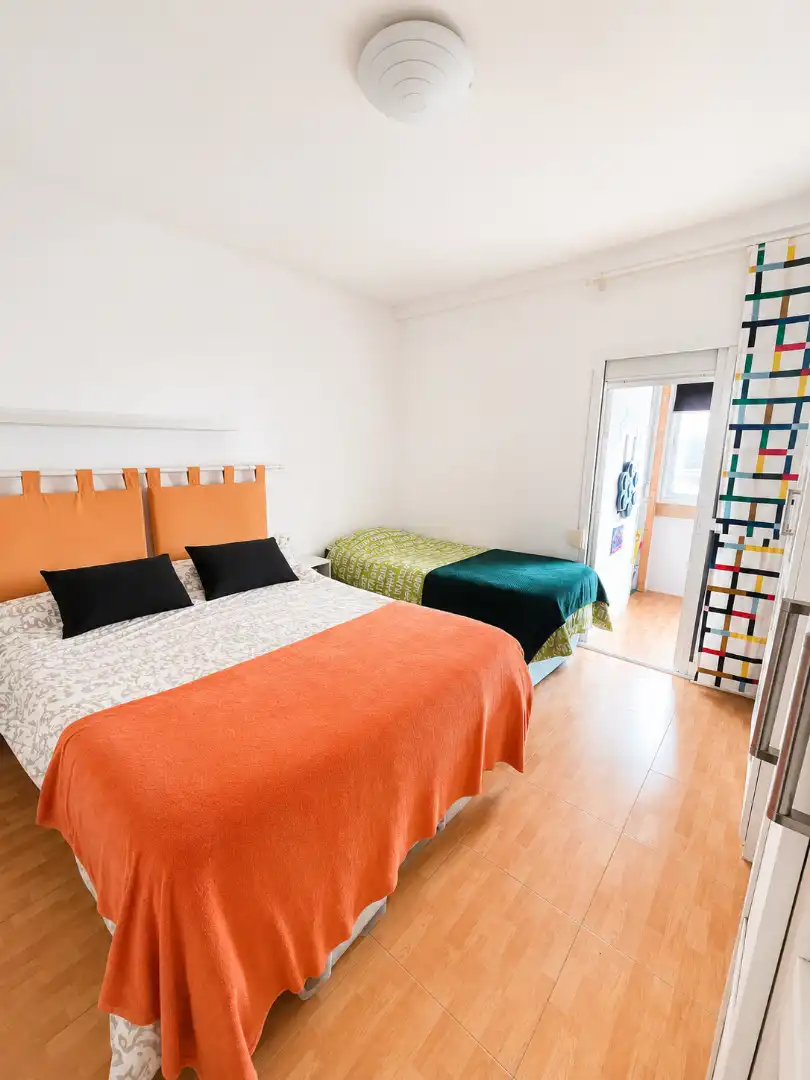 Schlafzimmer von Wohnung zum Verkauf in Torremolinos mit Klimaanlage, Terrasse und Möbliert
