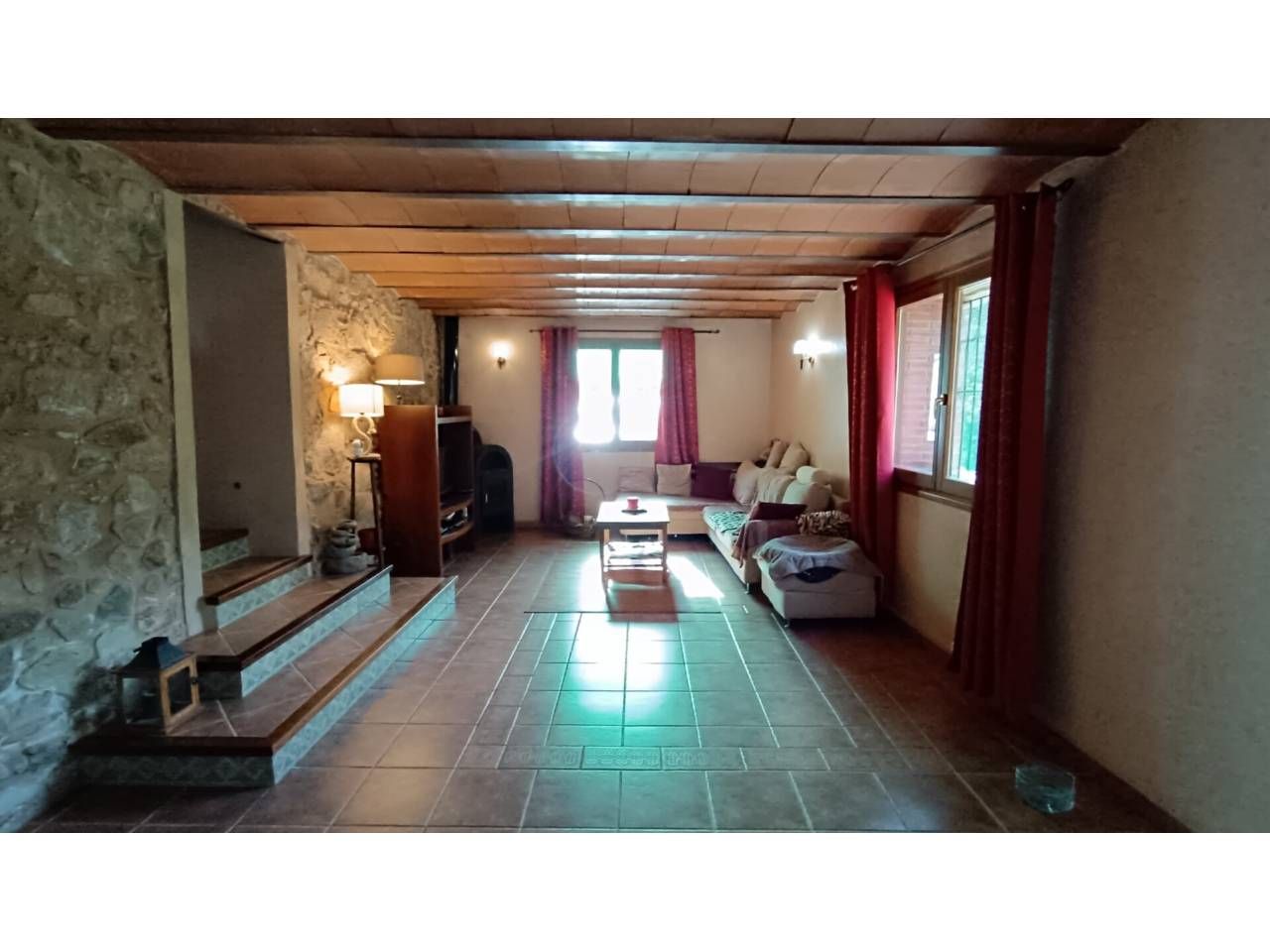 Living room of Country house for sale in Llinars del Vallès  with Heating, Private garden and Terrace