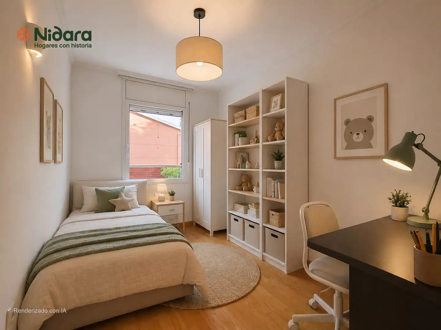 Bedroom of Flat for sale in Mollet del Vallès  with Air Conditioner, Heating and Parquet flooring
