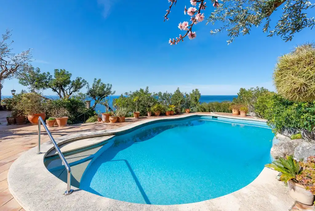 Swimming pool of Country homes for sale in Deià  with Private garden, Terrace and Storage room