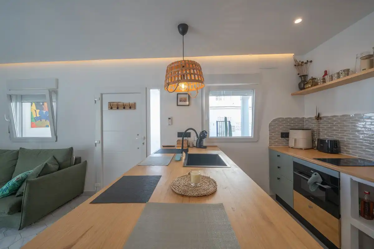 Kitchen of Houses for sale in Oliva  with Air Conditioner, Heating and Private garden