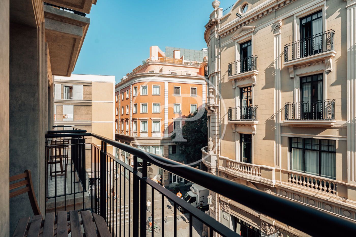 Exterior view of Flat to rent in  Barcelona Capital  with Air Conditioner, Heating and Furnished