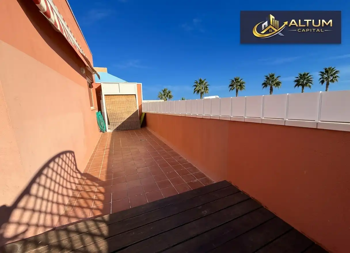Terrace of Flat for sale in Arona  with TV and Alarm