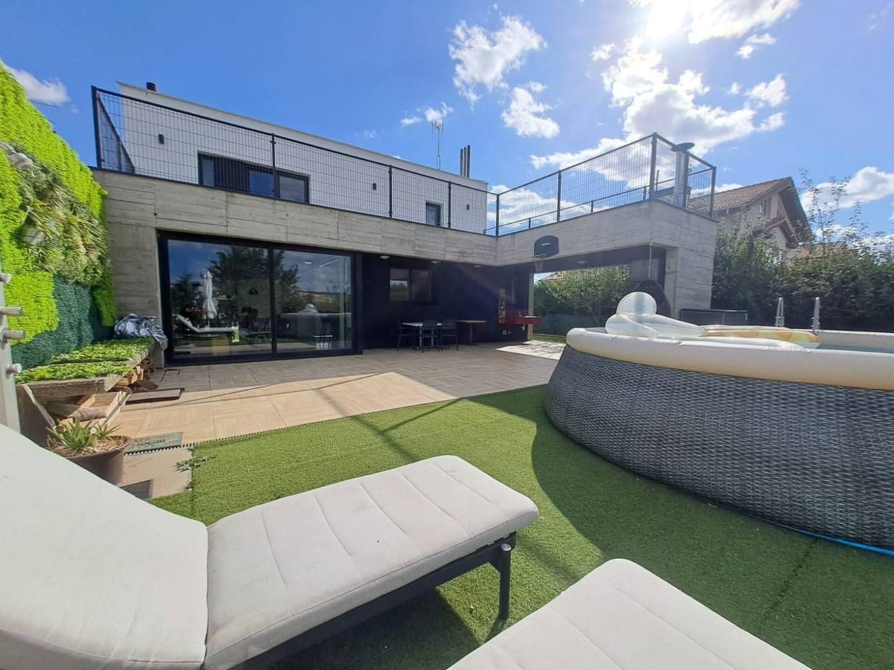 Terraza de Casa o chalet en venta en Ibeas de Juarros con Calefacción, Jardín privado y Parquet